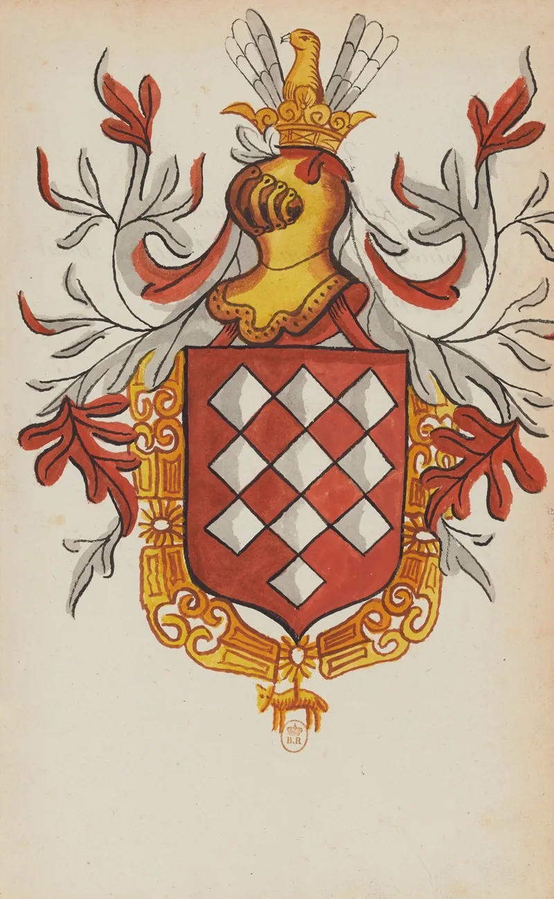 Messire Emanuel De Lalain Marquis De Renty Vicomte De Bourbourg
