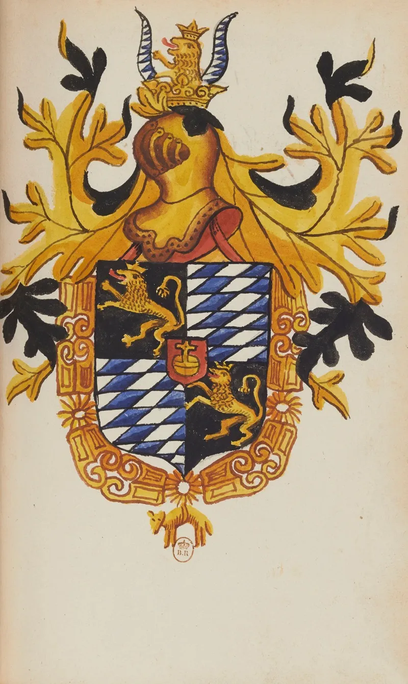 Messire Frideric Comte Palatin Duc En Bauiere Electeur Wall Art by Anonymous - High-Resolution Digital Print