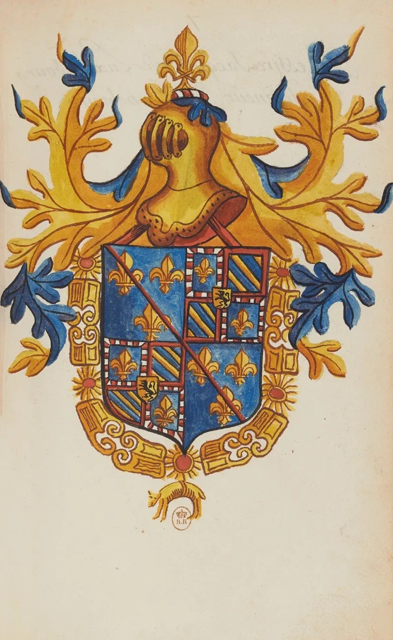 Messire Jacques De Bourbon Frere Au Duc De Bourbon Wall Art by Anonymous - High-Resolution Digital Print