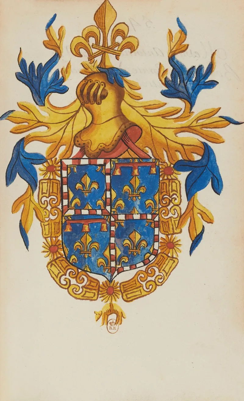 Messire Jean De Bourgougne Comte Destampes Seigneur De Dourdain
