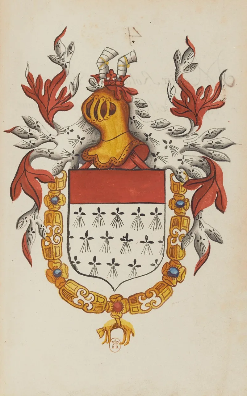 Messire Jean Seigneur De Roubaix Et De Herselles