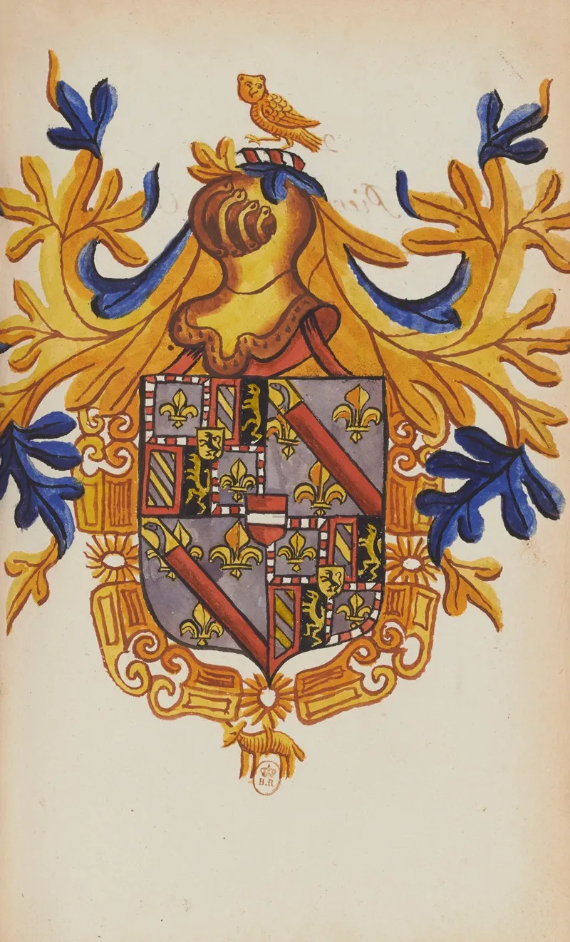 Messire Maximilien De Bourgougne Seigneur De Beures Wall Art by Anonymous - High-Resolution Digital Print