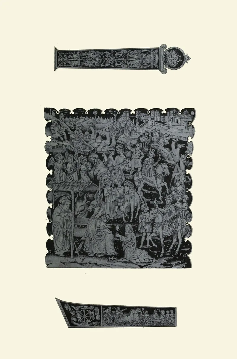 Metal Work Exhibited In Specimens Of Niello By Finiguerra And Others Wall Art by Henry Noel Humphreys - High-Resolution Digital Print