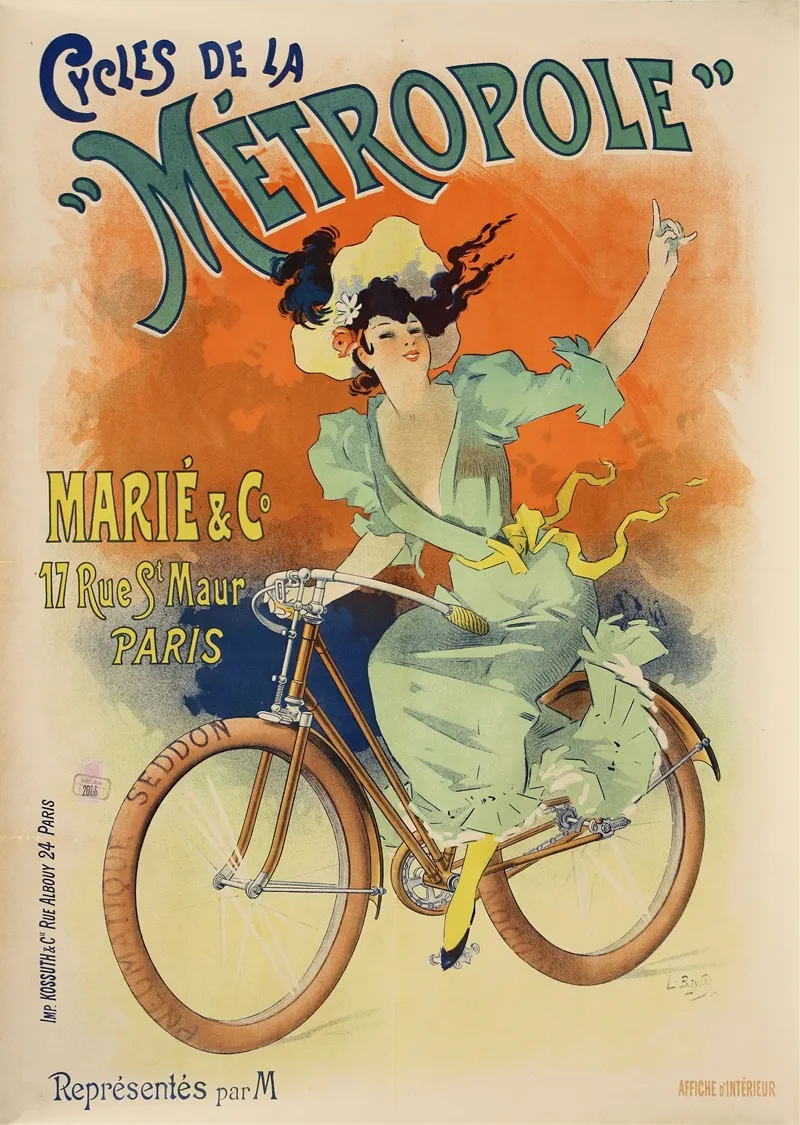 Metropole Wall Art by Lucien Baylac - High-Resolution Digital Print