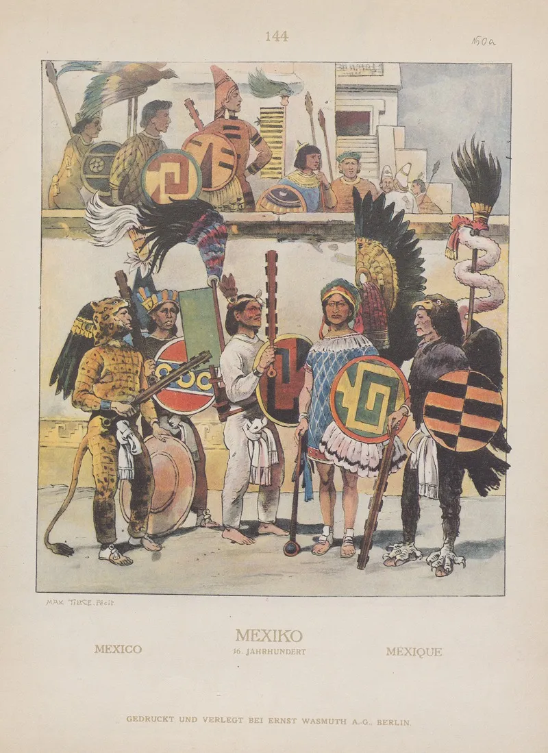 Mexico 3 Wall Art by Adolf Rosenberg - High-Resolution Digital Print