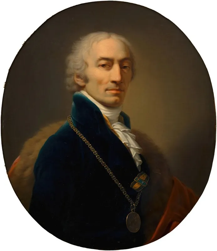 Michael Mayer Hofquartierbuchverwalter Wall Art by Johann Baptist von Lampi the Elder - High-Resolution Digital Print