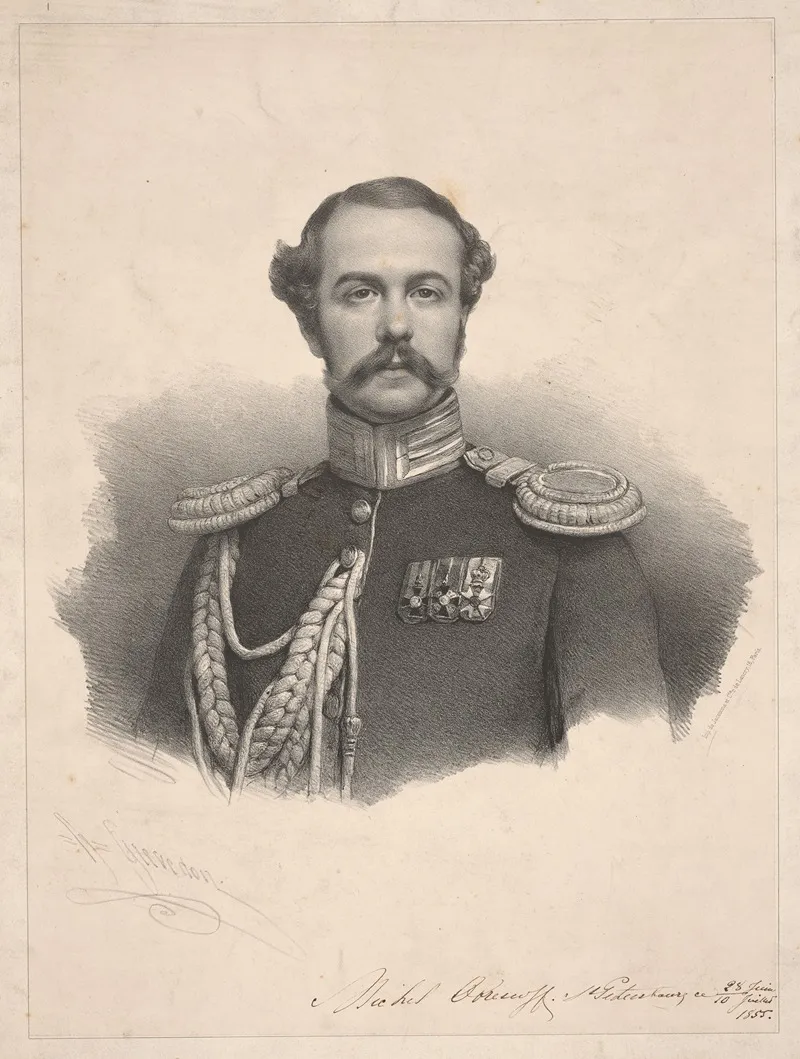 Michel Obrescoff Wall Art by Henri Grévedon - High-Resolution Digital Print
