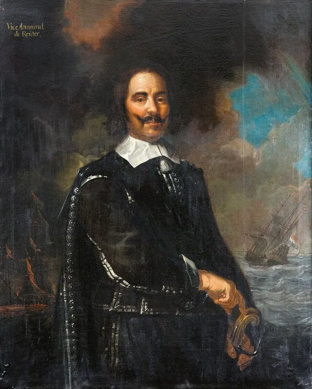 Michiel Adriaanszoon Reuter 1607 76 Wall Art by Karel van Mander III - High-Resolution Digital Print