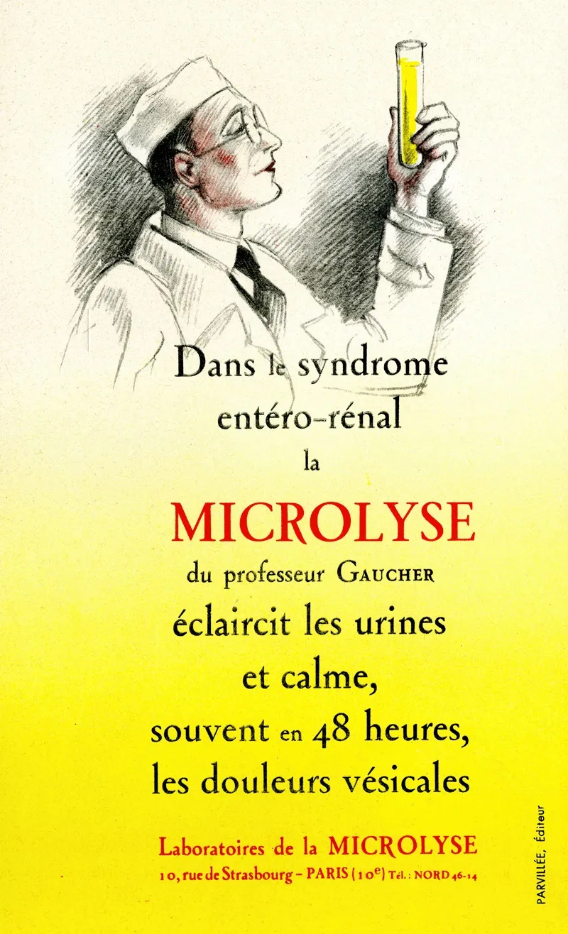 Microlyse Wall Art by Laboratoire de la Microlyse - High-Resolution Digital Print