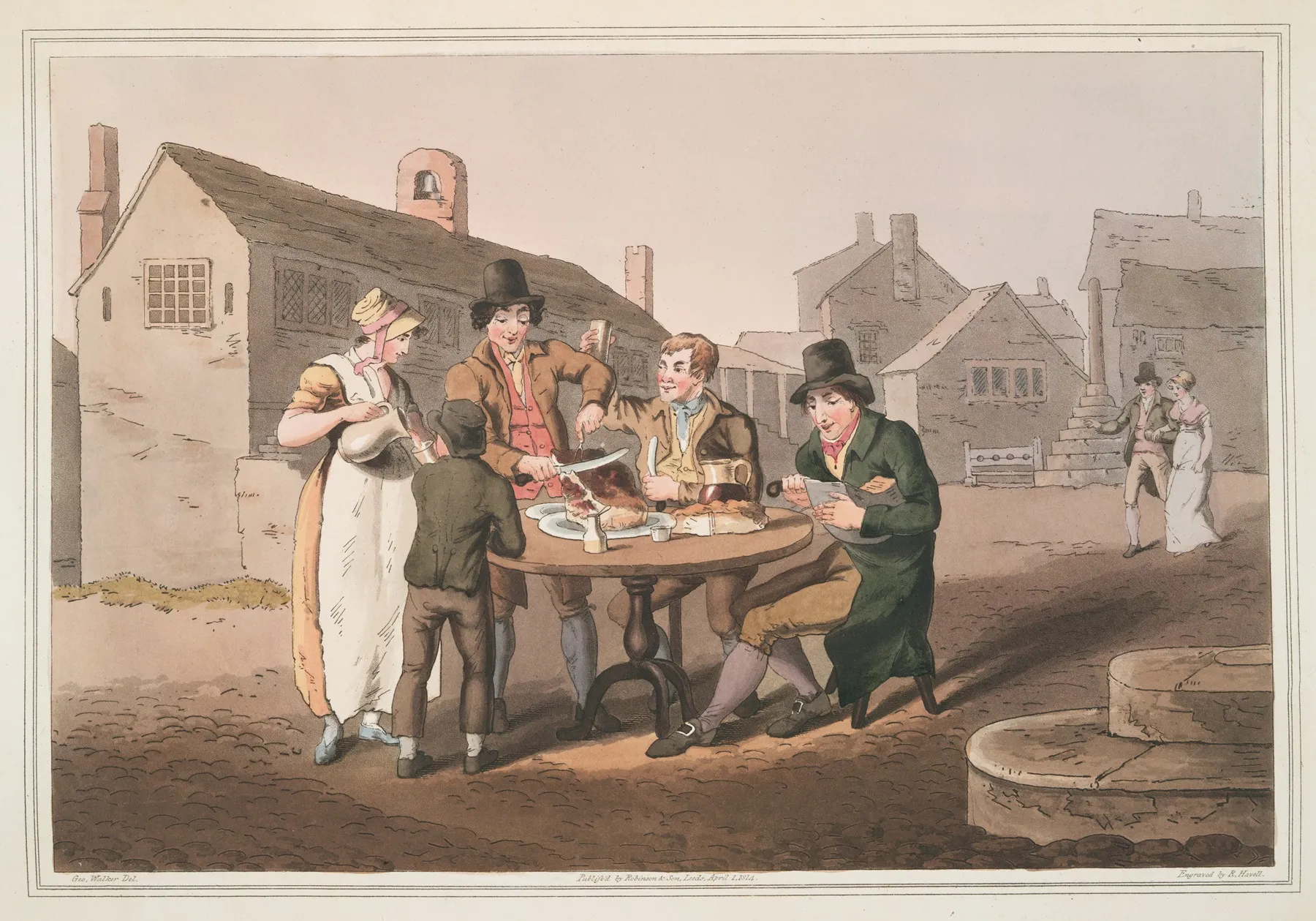 Midsummer Eve Plate 34 Wall Art by George Walker - High-Resolution Digital Print