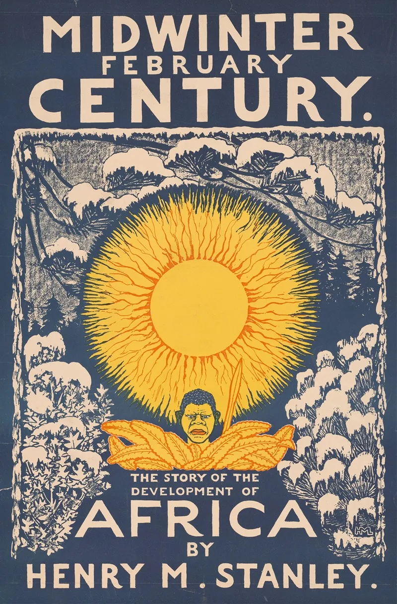Midwinter February Century The Story Of The Development Of Africa Wall Art by H. M. Lawrence - High-Resolution Digital Print