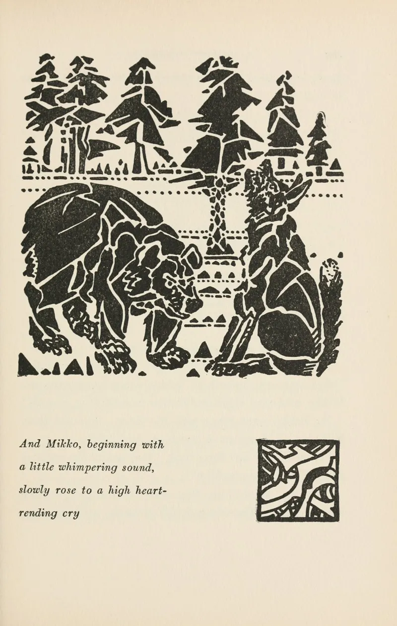 Mighty Mikko A Book Of Finnish Fairy Tales And Folk Tales Pl 27 Wall Art by Parker Hoysted Fillmore - High-Resolution Digital Print