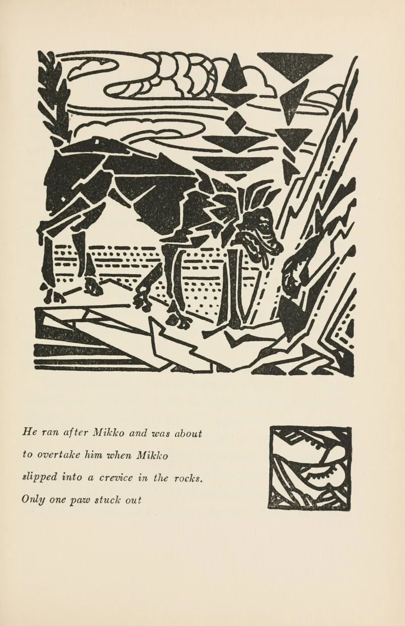 Mighty Mikko A Book Of Finnish Fairy Tales And Folk Tales Pl 34 Wall Art by Parker Hoysted Fillmore - High-Resolution Digital Print
