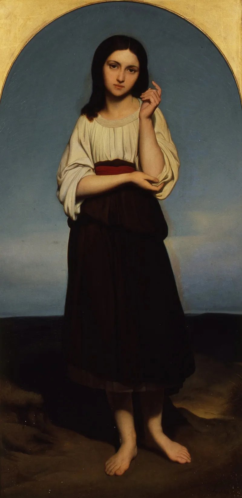 Mignon Desires Her Fatherland Wall Art by Ary Scheffer - High-Resolution Digital Print