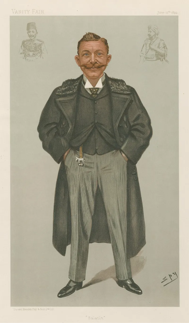 Military And Navy Lalatin Colonel Sir Rudolf Carl Slatin June 15 1899