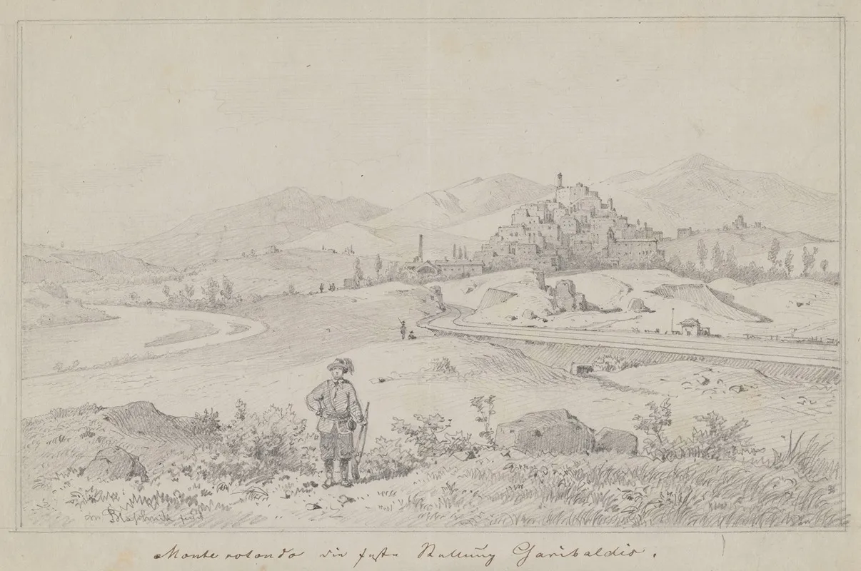 Military Guard Post Of The Garibaldians At Monterotondo Lazio