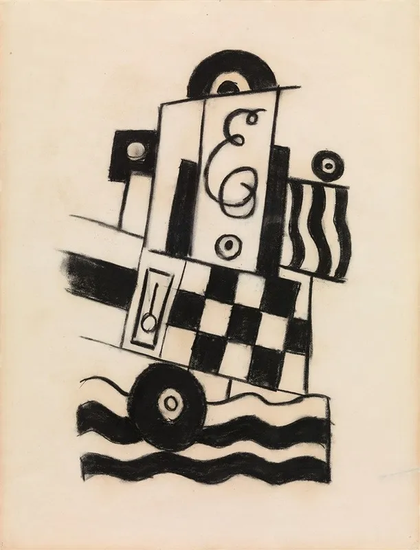 Military Symbols 1 Wall Art by Marsden Hartley - High-Resolution Digital Print