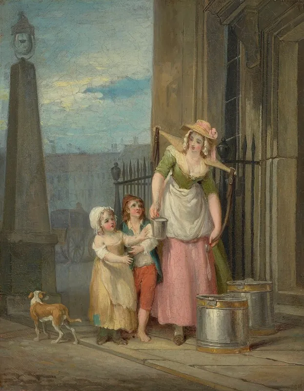 Milk Below Maids From The Cries Of London Series