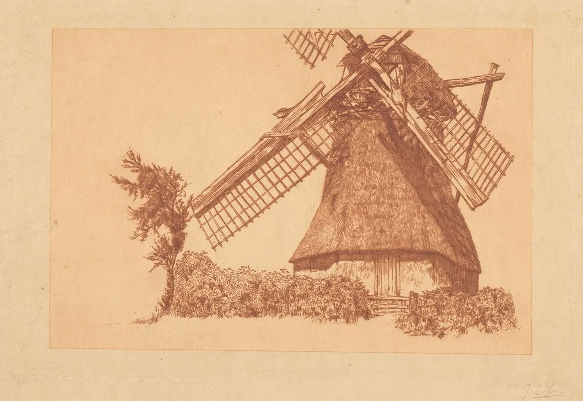 Mill 7 Wall Art by Johannes Löhr - High-Resolution Digital Print