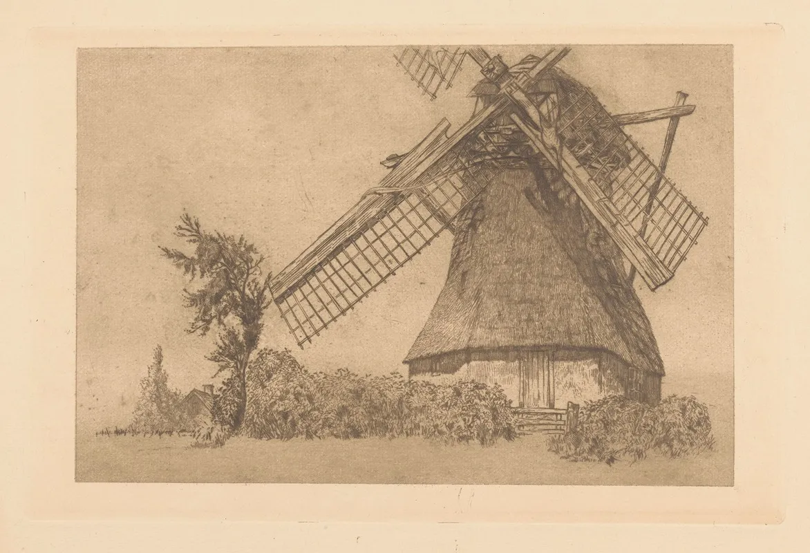Mill 8 Wall Art by Johannes Löhr - High-Resolution Digital Print