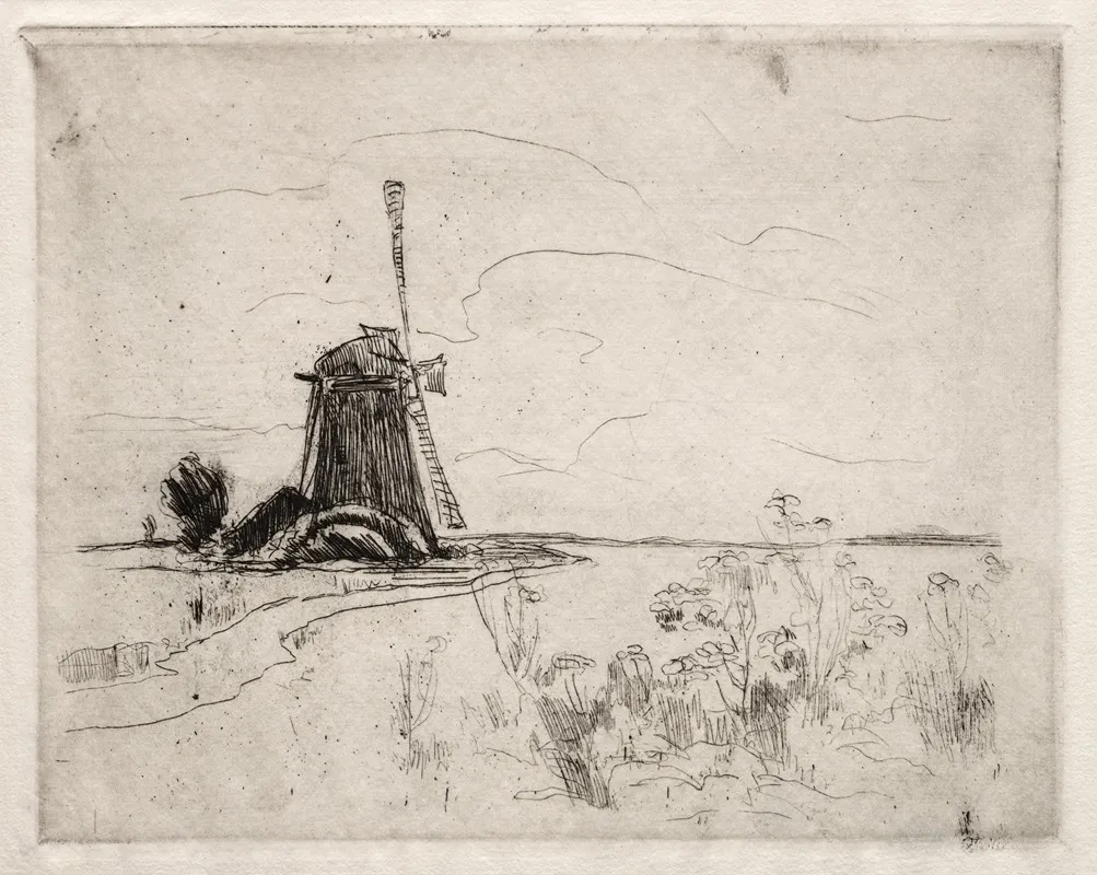Mill And Weeds Holland