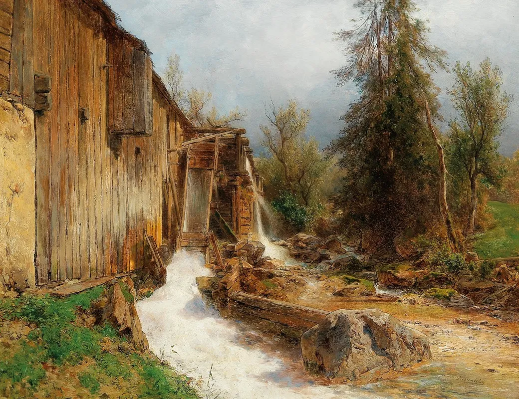 Mill At Spital Pyhrn