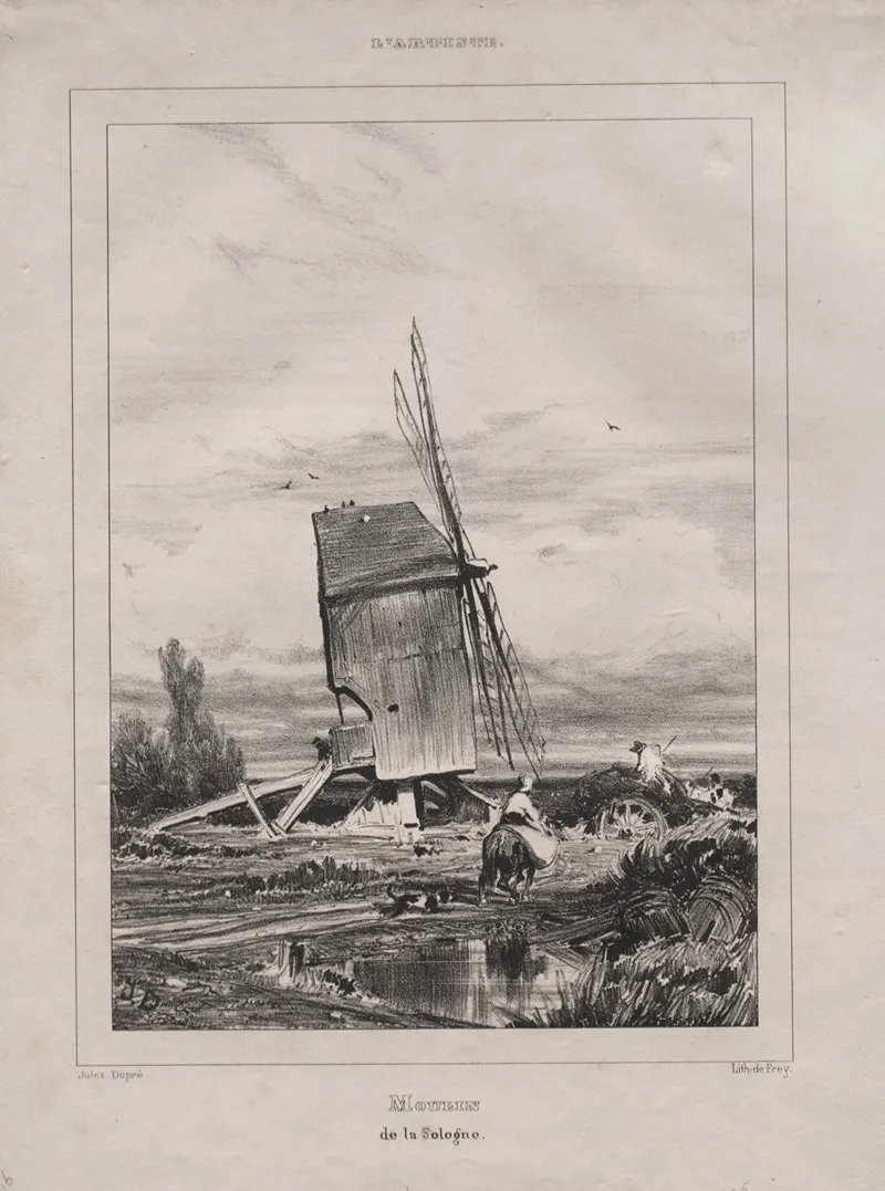 Mill In The Sologne France