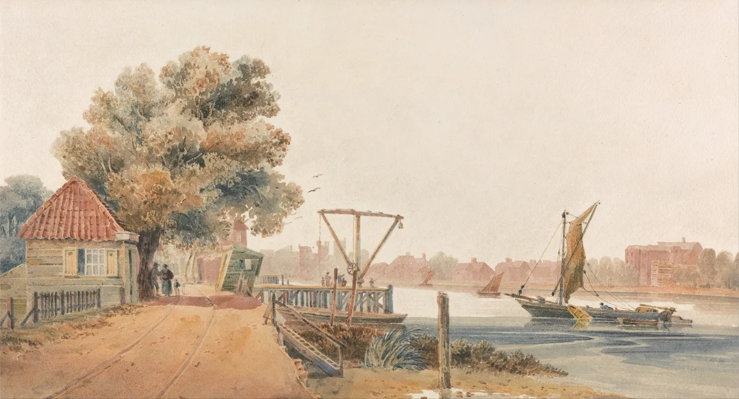 Millbank Wall Art by David Cox - High-Resolution Digital Print