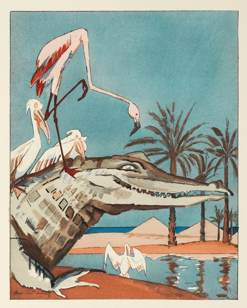 Mille Douze Histoires De Betes Wall Art by Zut (Alfred Le Petit) - High-Resolution Digital Print