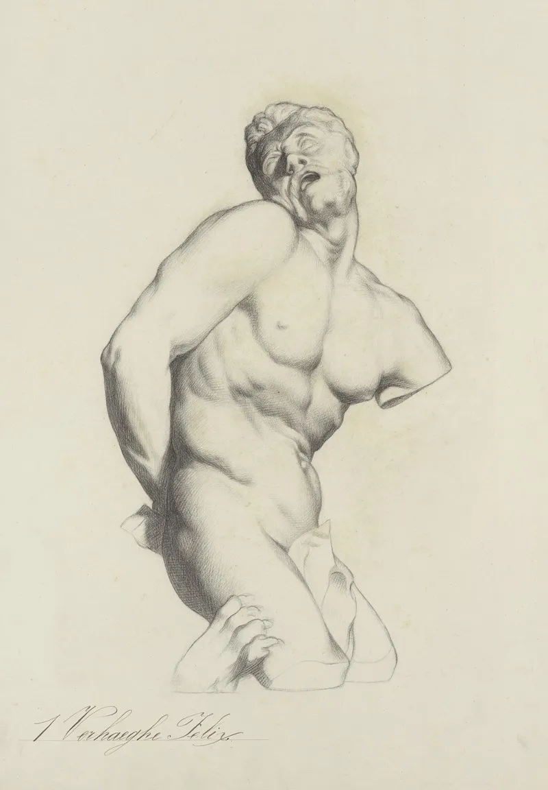 Milo Of Croton 2 Wall Art by Felix Verhaeghe - High-Resolution Digital Print