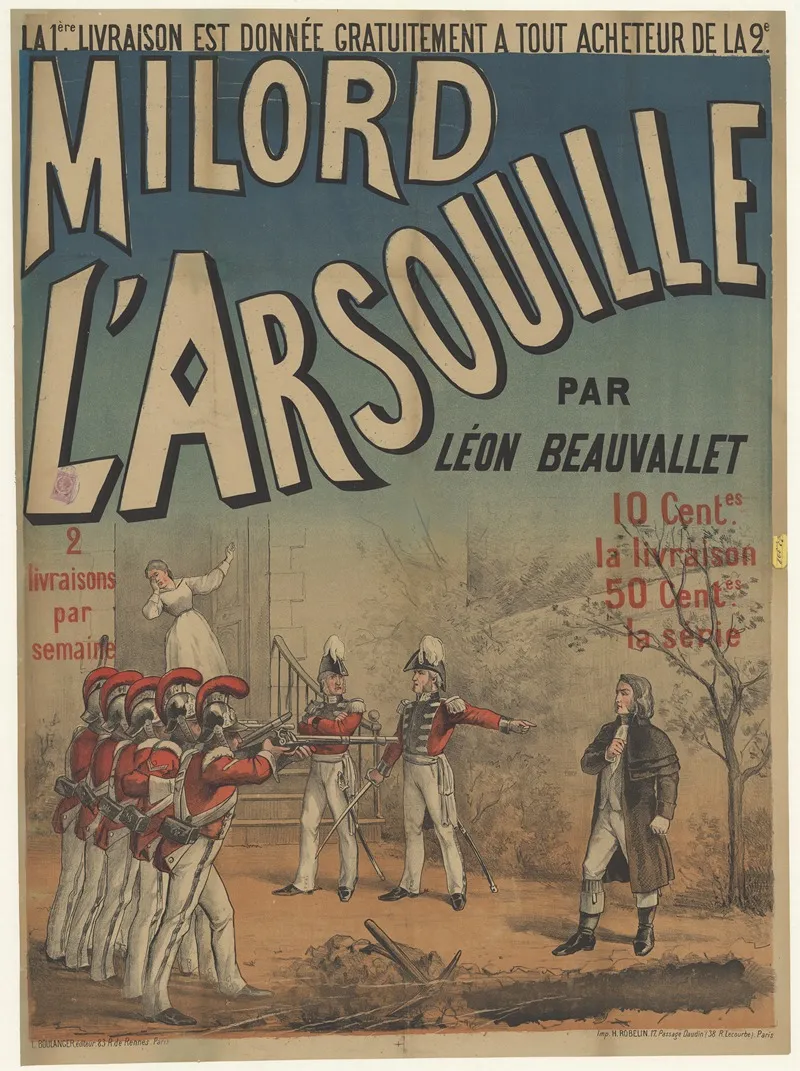 Milord Larsouille Par Leon Beauvallet Wall Art by Imp. H. Robelin - High-Resolution Digital Print