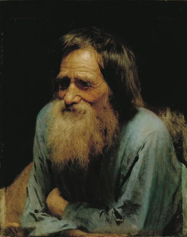 Mina Moiseyev Wall Art by Ivan Kramskoi - High-Resolution Digital Print