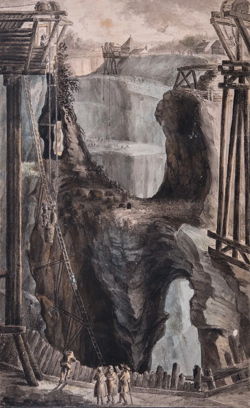 Mine Wall Art by Carl Gustaf Gillberg - High-Resolution Digital Print
