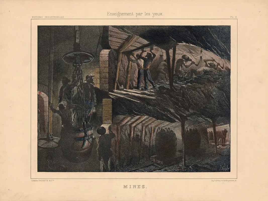 Mines Wall Art by S. Ferat - High-Resolution Digital Print