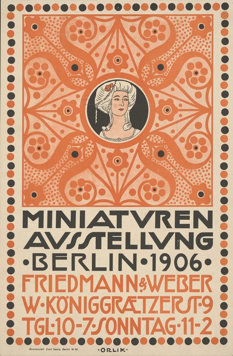 Miniaturen Ausstellung Berlin 1906