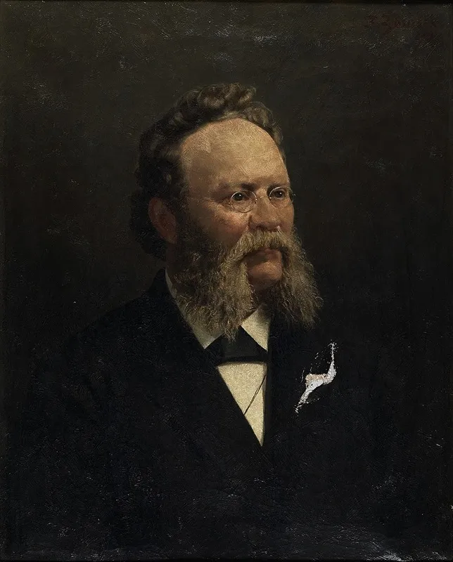 Minister Josef Jirzcek Wall Art by Franz Zenisek the elder - High-Resolution Digital Print