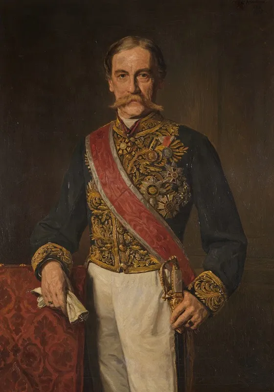 Minister Karl Hohenwart Graf Von Gerlachstein Wall Art by Rudolf Konopa - High-Resolution Digital Print