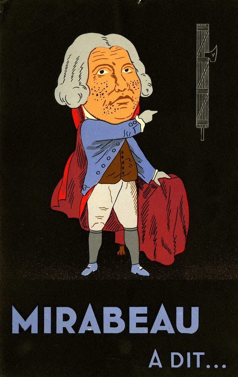 Mirabeau A Dit Wall Art by Laboratoires G. Reaubourg - High-Resolution Digital Print