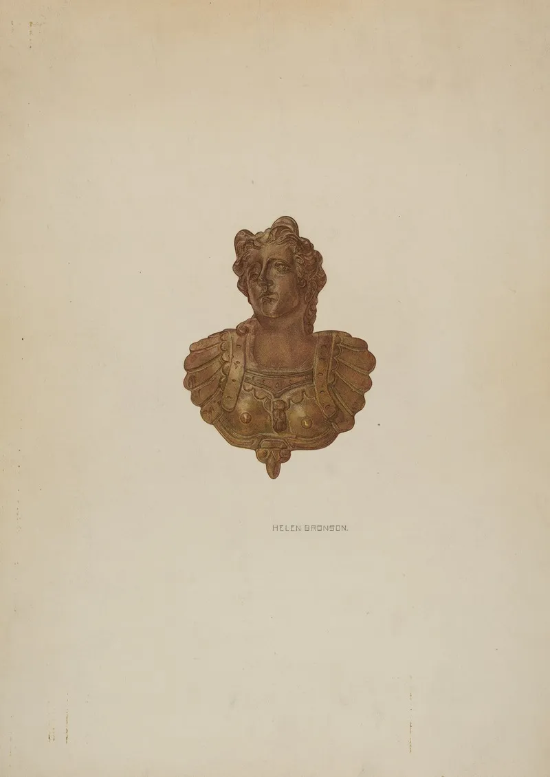 Mirror Support Lady Bust