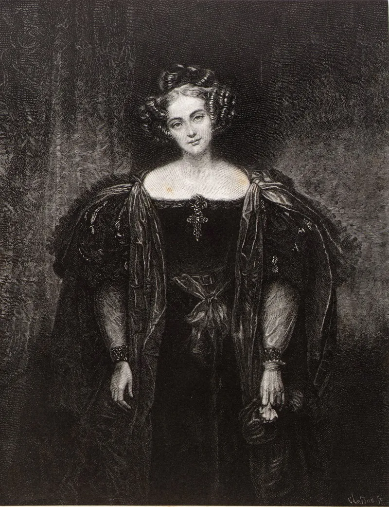 Miss Henrietta Sontag As Donna Anna In Don Juan