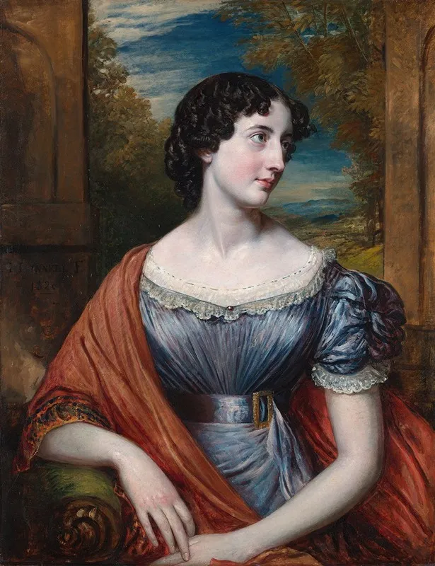 Miss Jane Puxley Wall Art by John Linnell - High-Resolution Digital Print
