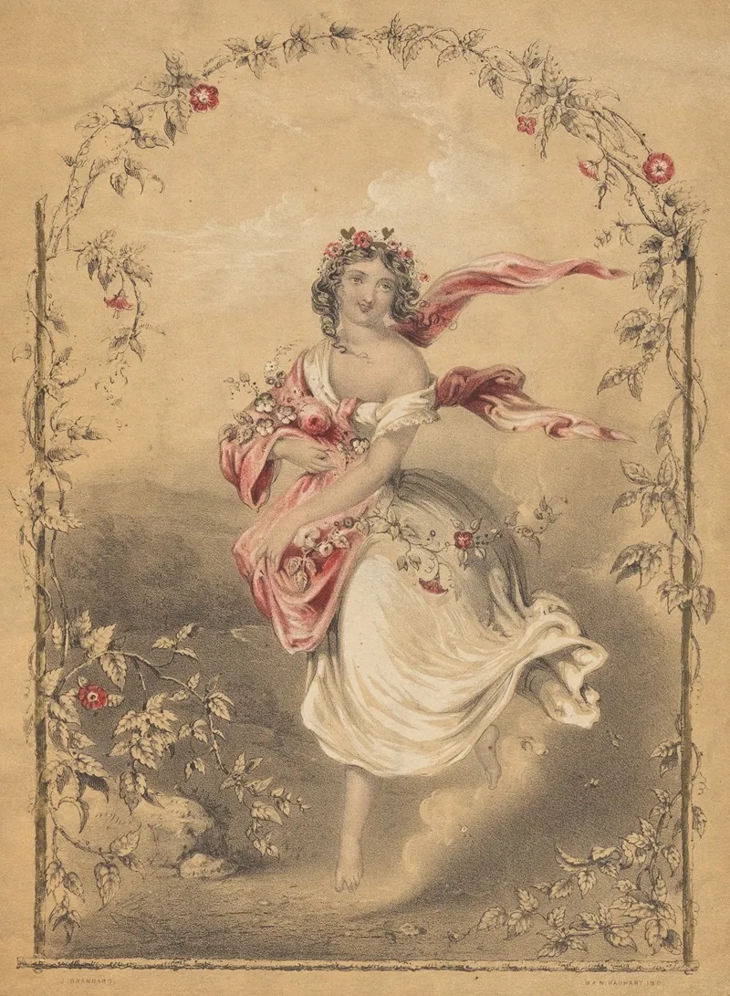 Miss Louisa Vinning Wall Art by John Brandard - High-Resolution Digital Print