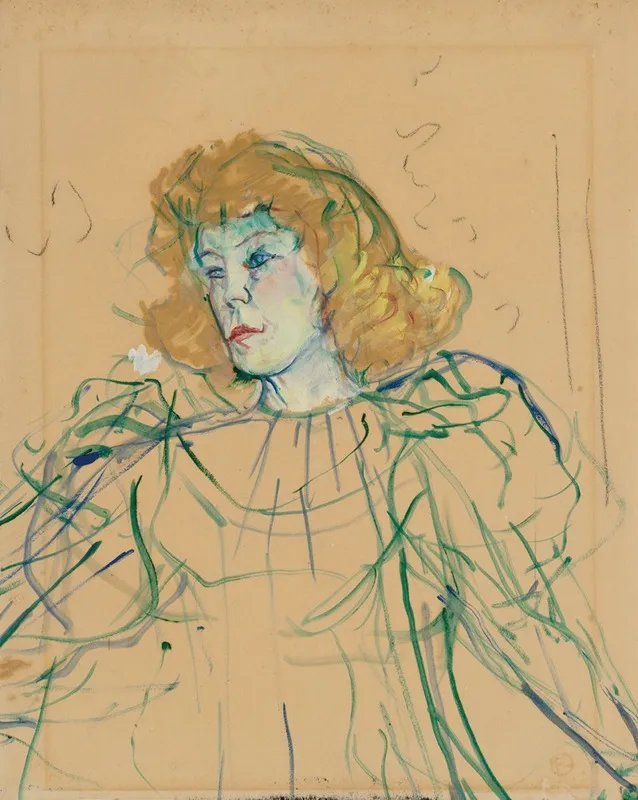Miss May Milton Wall Art by Henri de Toulouse-Lautrec - High-Resolution Digital Print