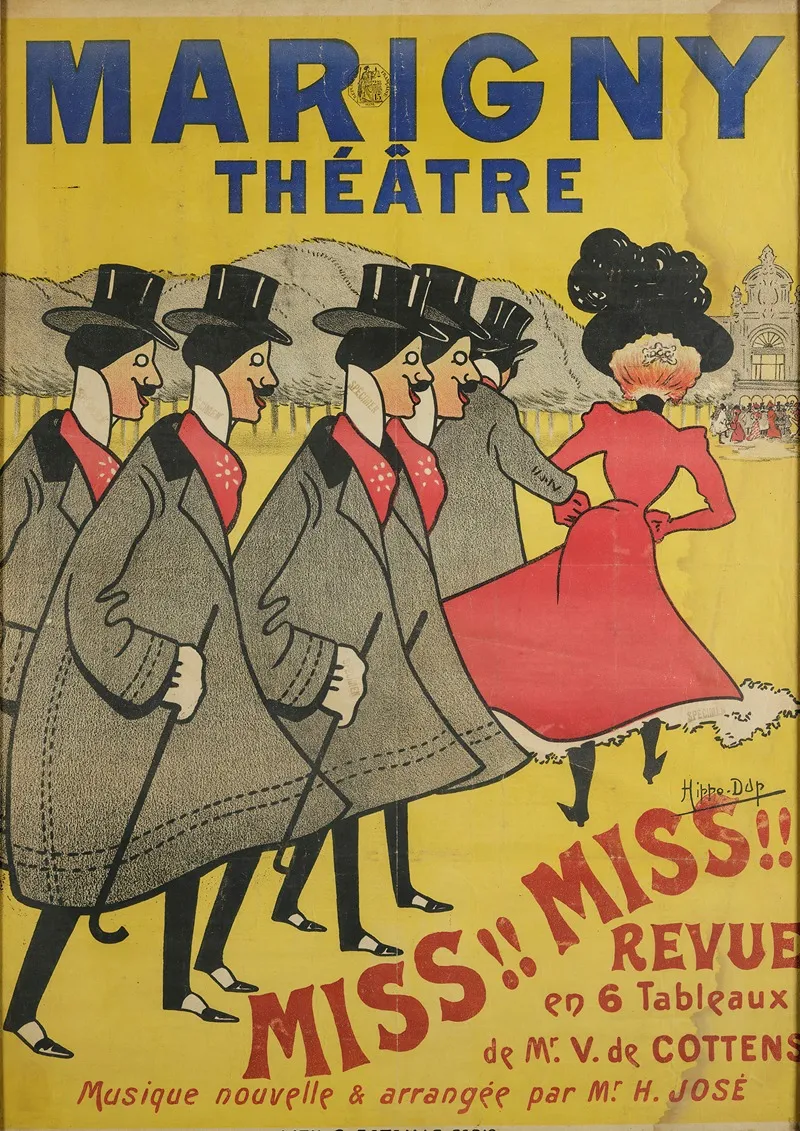 Miss Miss Revue Wall Art by Hippo-Dup - High-Resolution Digital Print