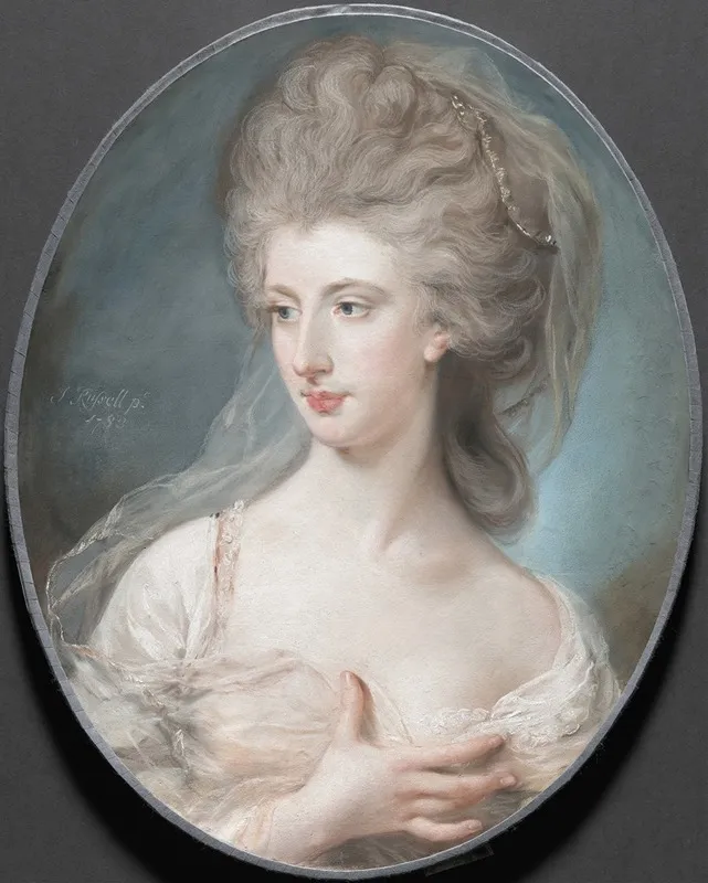 Miss Raymond Wall Art by John Russell - High-Resolution Digital Print