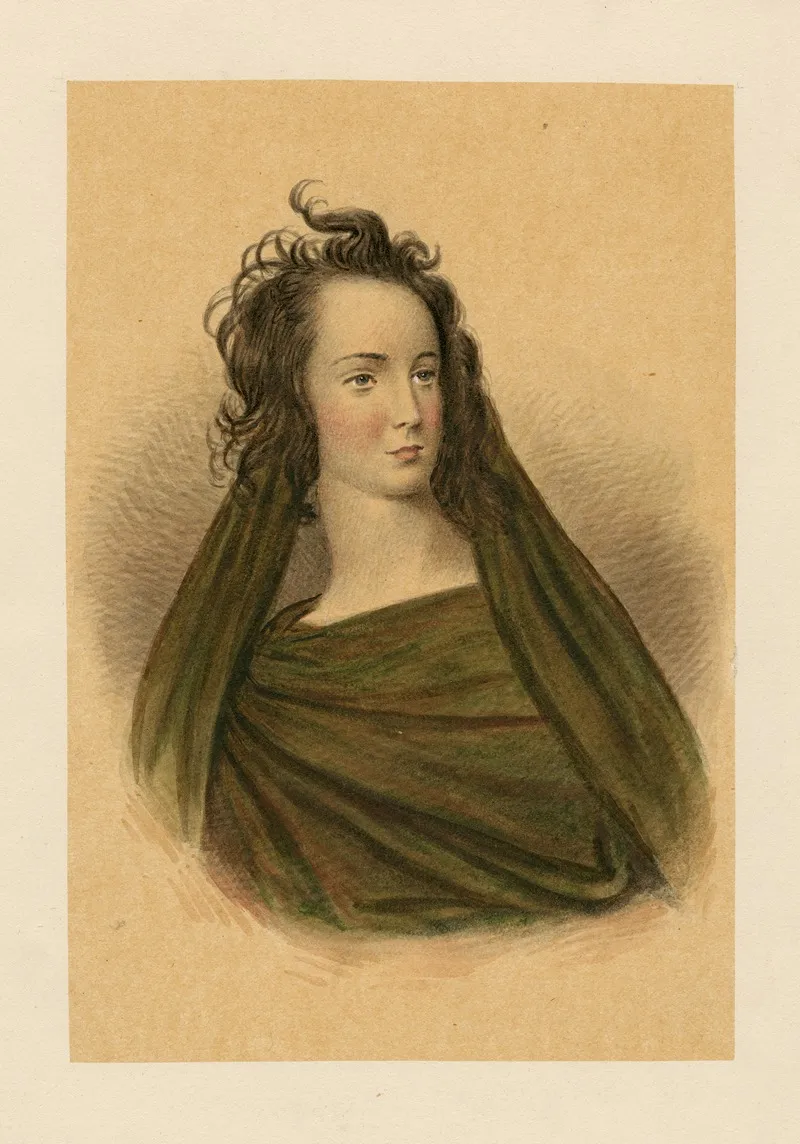 Miss Shirreff As One Of The Witches In Macbeth Wall Art by Augustus Toedteberg - High-Resolution Digital Print