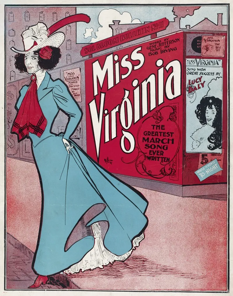 Miss Virginia Wall Art by Anonymous - High-Resolution Digital Print