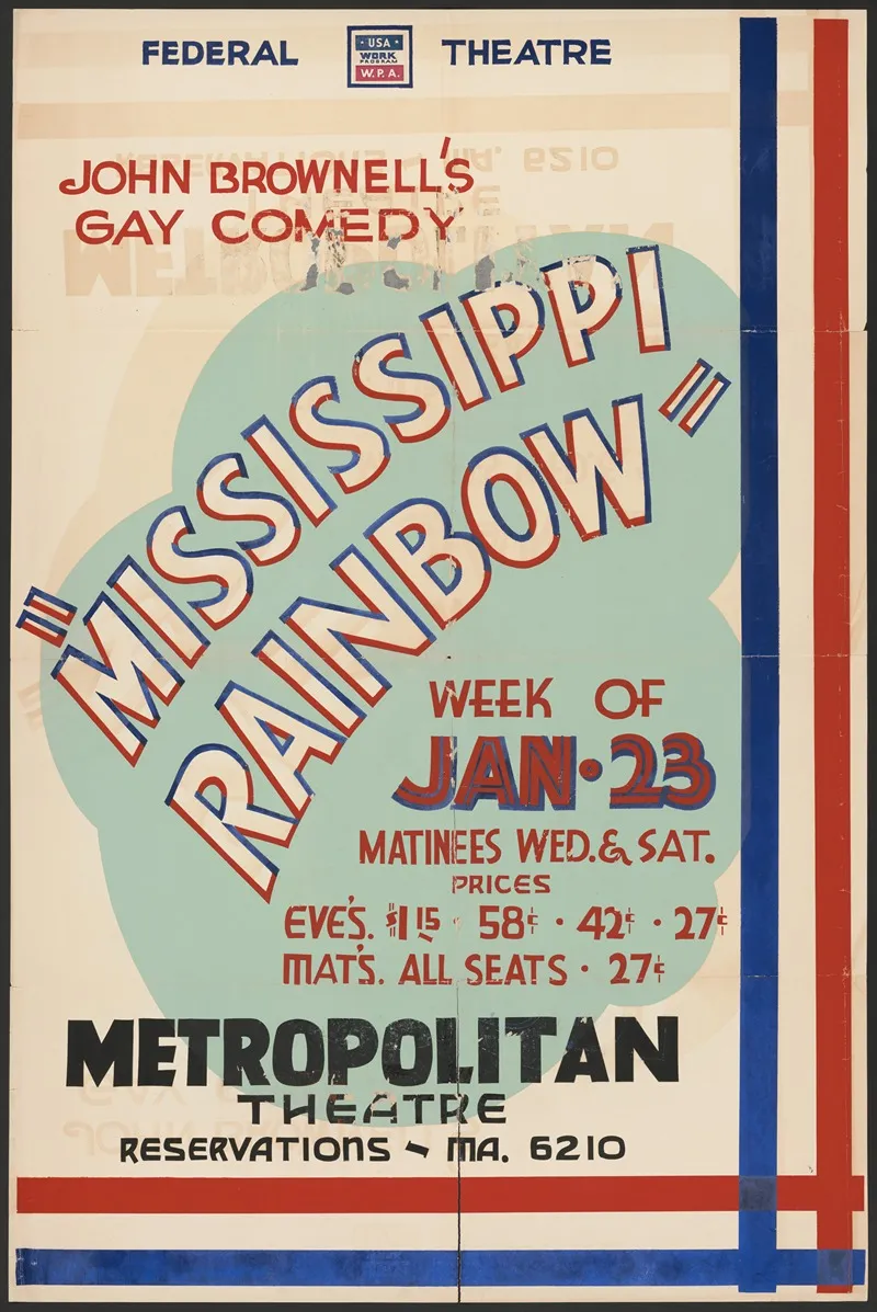 Mississippi Rainbow 2 Wall Art by Anonymous - High-Resolution Digital Print