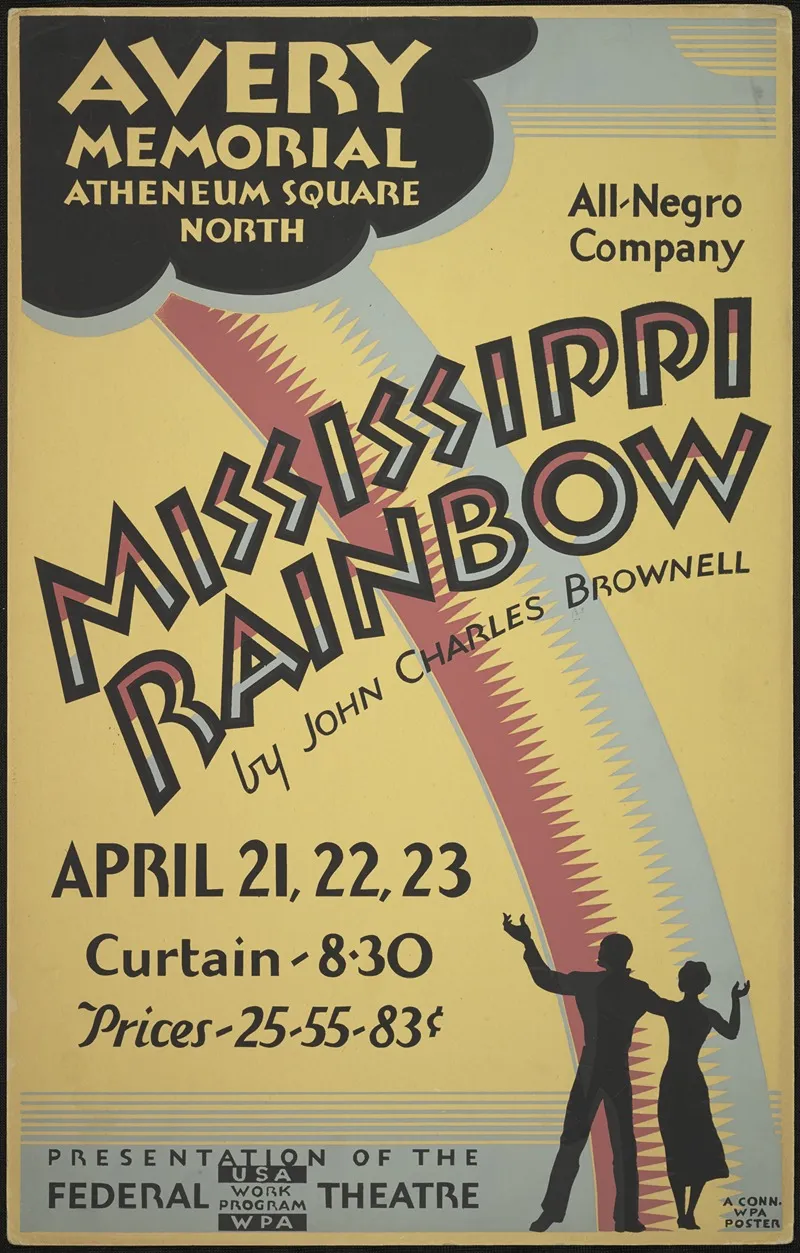 Mississipppi Rainbow Wall Art by Anonymous - High-Resolution Digital Print