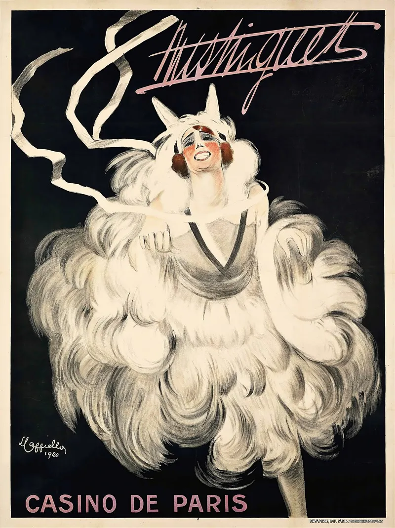 Mistinguett Casino De Paris Wall Art by Leonetto Cappiello - High-Resolution Digital Print